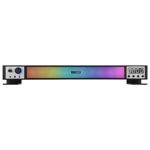 [앱코] S1400 RGB 디지털 시계 사운드바